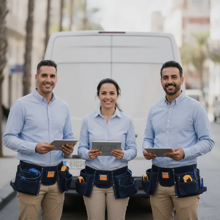 Agencia Inmobiliaria Comercial equipo en Lleida